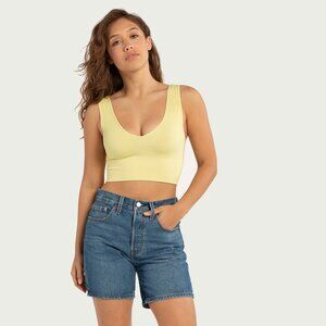 Levi's 501 Original Mid-Length Denim Shorts
